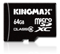 KINGMAX выпускает карту памяти microSDXC объемом 64 ГБ
