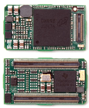 Модули Logic PD размерами 15 x 27 x 3,8 мм основаны на процессорах Texas Instruments DM3730 DaVinci и AM3703 Sitara 