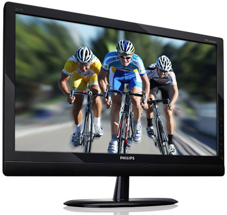 Philips 221TE2L получит встроенный TV-тюнер стандарта DVB-T