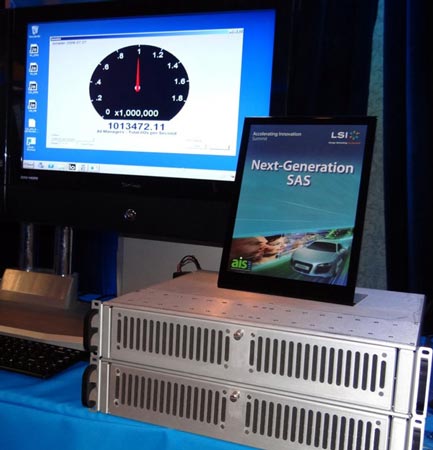 У LSI готов расширитель SAS 12 Гбит/с, рассчитанный на подключение до 44 устройств
