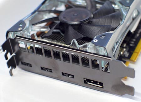Galaxy GeForce GTX 580 с поддержкой трех мониторов