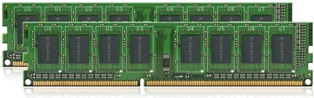 Exceleram оценивает двухканальный комплект модулей памяти DDR3-1333 объемом 16 ГБ в $100