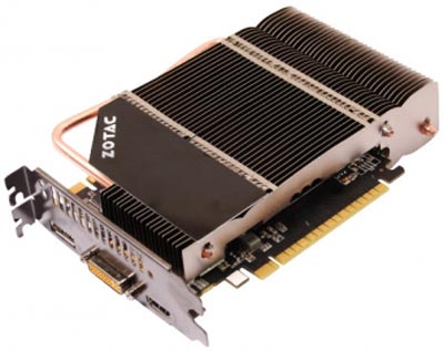 ZOTAC выпускает бесшумную 3D-карту GeForce GTS 450 ZONE Edition