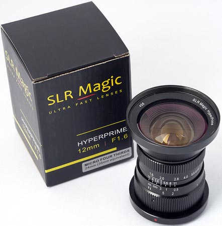 SLR Magic радует владельцев камер системы Micro Four Thirds объективом HyperPrime 12mm F1.6