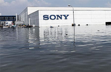 Таиландская фабрика Sony по выпуску датчиков изображения затоплена