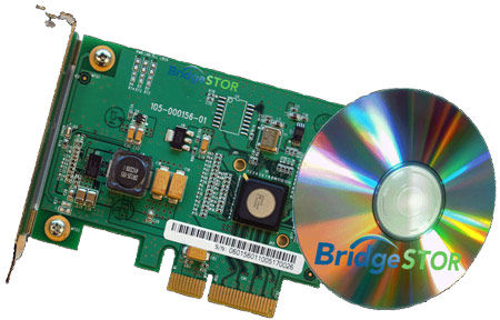 BridgeSTOR Compression Card