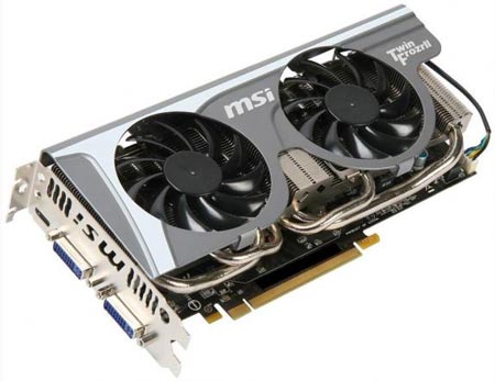 MSI оснащает GeForce GTX 560 Ti 2 ГБ памяти и охладителем Twin Frozr II