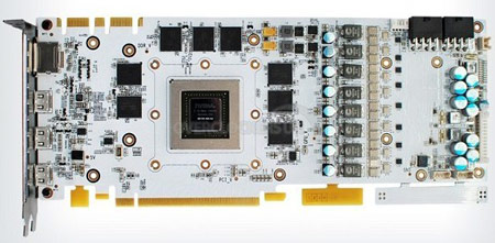 Начат прием заказов на разогнанную 3D-карту KFA2 GeForce GTX 680 Hall of Fame с тремя выходами mini-HDMI