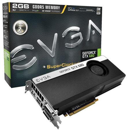 В каталоге EVGA появились 3D-карты GeForce GTX 680 SC Signature и Signature+ 
