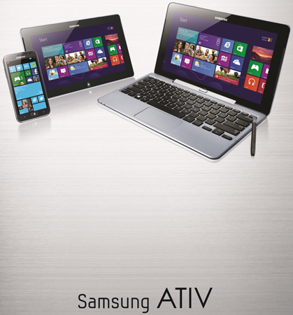 ATIV — семейство мобильных устройств Samsung под управлением ОС Windows