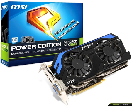 MSI GeForce GTX 660 Ti Power Edition