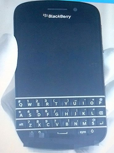 Фото дня: смартфон RIM BlackBerry N с аппаратной клавиатурой