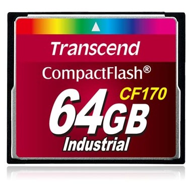 Карты памяти Transcend Industrial CF170 CompactFlash соответствуют спецификации CompactFlash 6.0