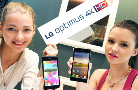 Основой смартфона LG Optimus 4X HD с дисплеем размером 4,7 дюйма стала связка NVIDIA Tegra 3 и Android 4.0