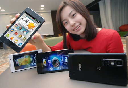 Стереоскопический смартфон LG Optimus 3D Max будет представлен на Mobile World Congress 2012