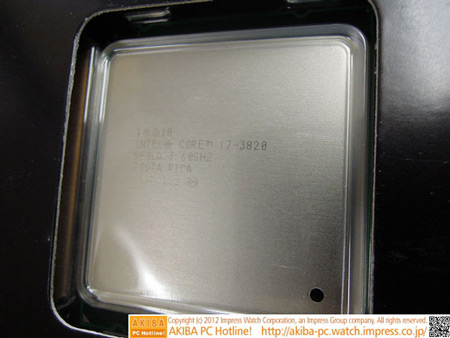 Процессор Core i7-3820 (Sandy Bridge-E) замечен в японской рознице