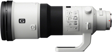 Sony обещает начать продажи объектива SAL500F40G с фокусным расстоянием 500 мм в конце марта