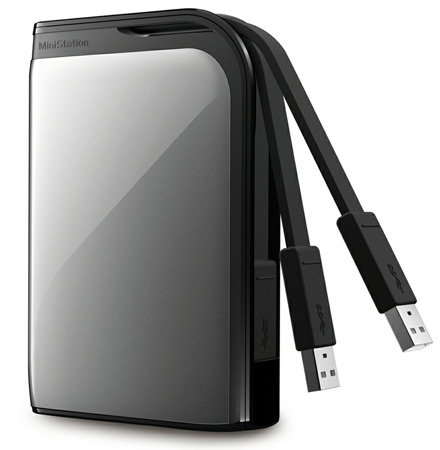 Внешние накопители Buffalo MiniStation HD-PZU3 в усиленном исполнении оснащены интерфейсом USB 3.0