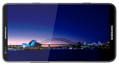 Характерная черта Samsung Galaxy S III  - безрамочный экран