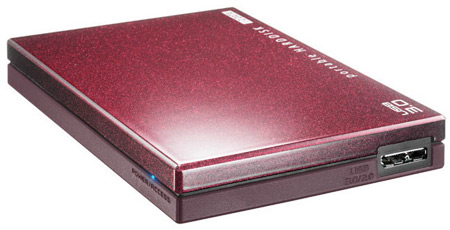 Внешние накопители I-O Data HDPC-UT с интерфейсом USB 3.0 будут предложены в трех цветовых вариантах