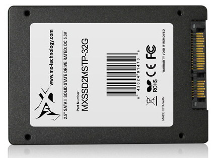 Mach Xtreme Technology включает в серию SSD MX-STARTER PREMIUM модели объемом 32, 64 и 128 ГБ