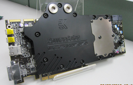 Начат прием заказов на 3D-карту PowerColor Radeon HD 7970 с жидкостной системой охлаждения