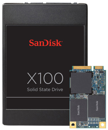 SanDisk выпускает высокопроизводительные SSD X100 объемом до 512 ГБ