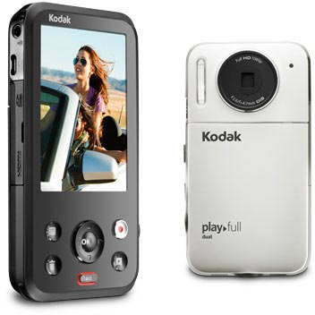 Камера Kodak PlayFull Dual Camera одним нажатием кнопки позволяет опубликовать отснятые материалы в социальных сетях
