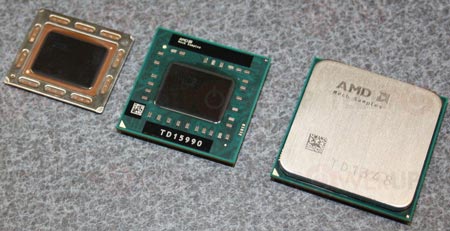 Фото дня: APU AMD Trinity в трех вариантах внешнего исполнения