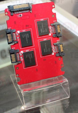 CES 2012: RunCore показала SSD на одной микросхеме