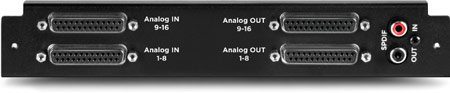 Apogee представила 64-канальный интерфейс Thunderbolt и модуль 16x16 Analog I/O Module