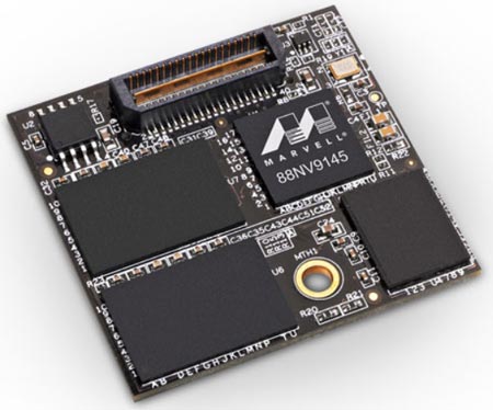 Контроллер Marvell 88NV9145 имеет интерфейс PCIe 2.0 x1