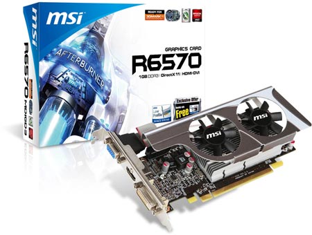 Ассортимент MSI пополнился низкопрофильными 3D-картами серии R6570