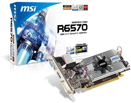 Ассортимент MSI пополнился низкопрофильными 3D-картами серии R6570