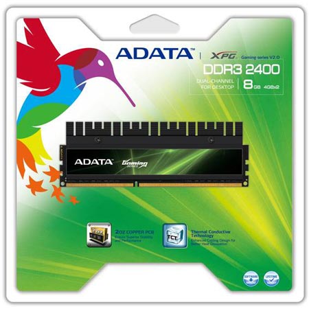  ADATA    XPG Gaming v2.0 DDR3 2400G
