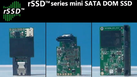 RunCore Mini DOM - первый в мире SSD с интерфейсом SATA 3 Гбит/с, собранный на одной микросхеме