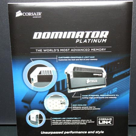 В Сети появились изображения модулей памяти Corsair Dominator Platinum DDR3-3000 МГц