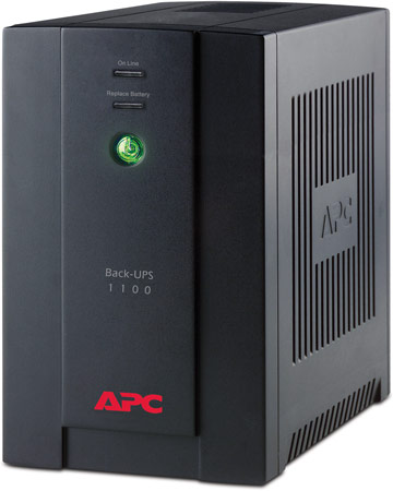 Источник бесперебойного питания APC Back-UPS 1100 возглавил линейку BX