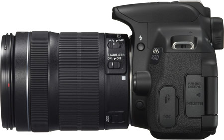 Canon EOS 650D - первая зеркальная камера Canon с сенсорным экраном