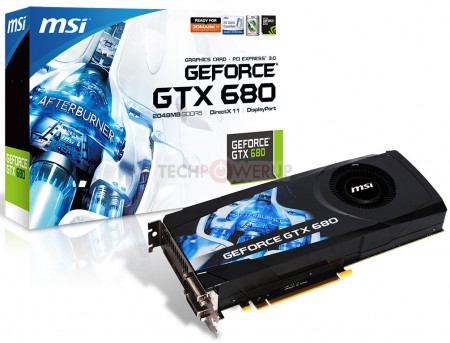 Видеокарта MSI GeForce GTX 680