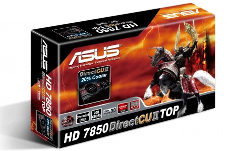 Видеокарта ASUS Radeon HD 7850 DirectCu II TOP