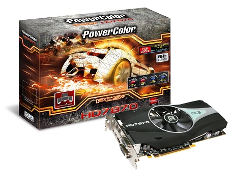 Видеокарта PowerColor Radeon HD 7870 PCS+
