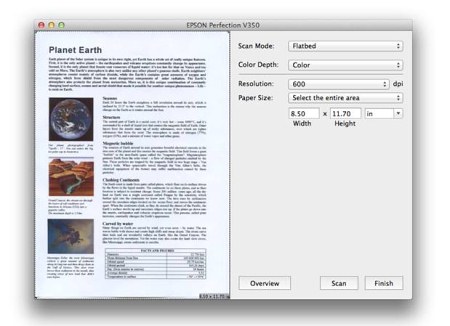 Программа ABBYY FineReader Express Edition для Mac