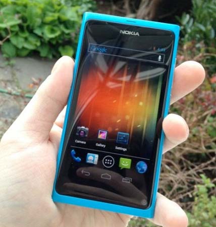 Android 4.0 на Nokia N9
