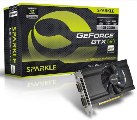 Видеокарта Sparkle GeForce GTX 560 SE