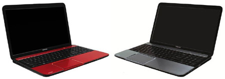 Ноутбуки Toshiba Satellite L образца 2012 года