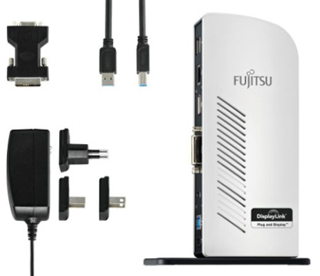 В Fujitsu PR08 используется микросхема DisplayLink DL-3900