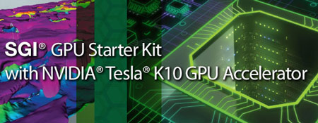 Ассортимент SGI пополнил продукт под названием GPU Starter Kit with NVIDIA Tesla K10