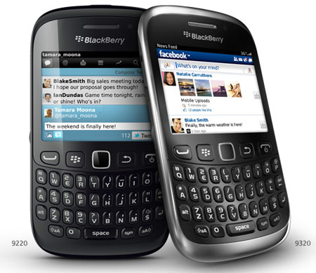 Цена BlackBerry Curve 9320 — $210