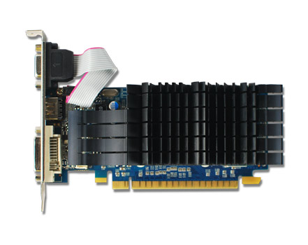 В серию KFA2 NVIDIA GeForce GT 600 входит три 3D-карты с пассивным охлаждением